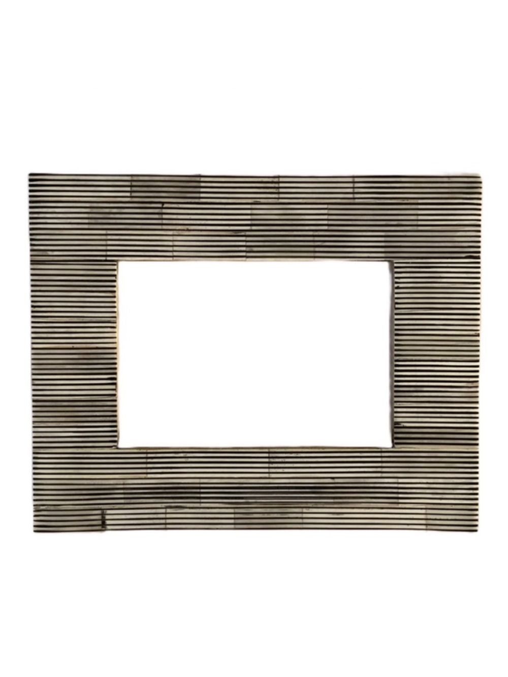 Striped Bone Picture Frame by Diamond Home